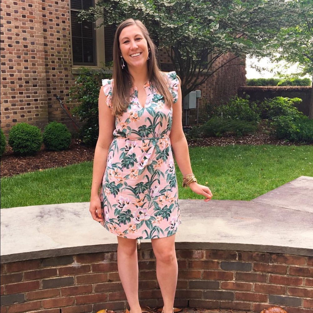 Loft print dress